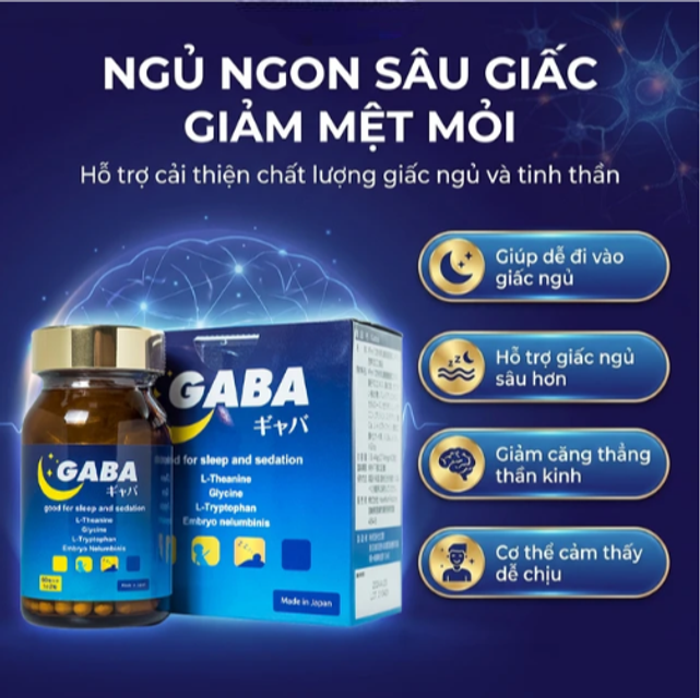 Vi&ecirc;n uống Gaba Jpanwell