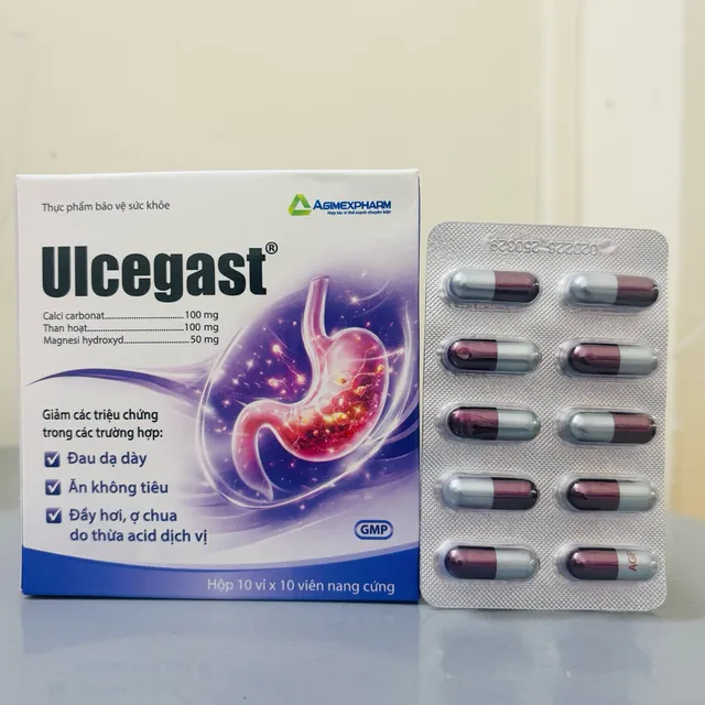 Vi&ecirc;n hỗ trợ ti&ecirc;u h&oacute;a Ulcegast