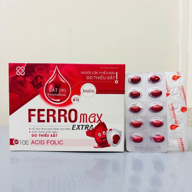 Vi&ecirc;n bổ m&aacute;u FERROMAX Extra
