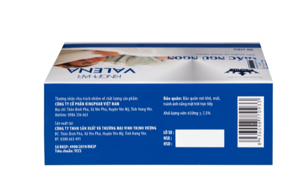 Th&agrave;nh phần tự nhi&ecirc;n của Valena