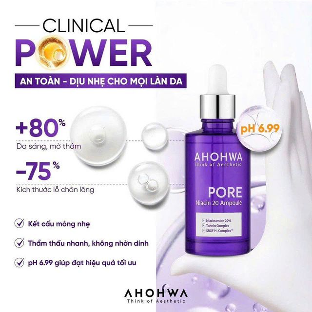 Serum Ahohwa Pore Dưỡng Da