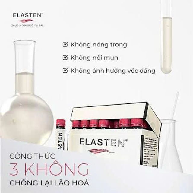 Nước Uống Collagen Elasten Hộp 28 ống