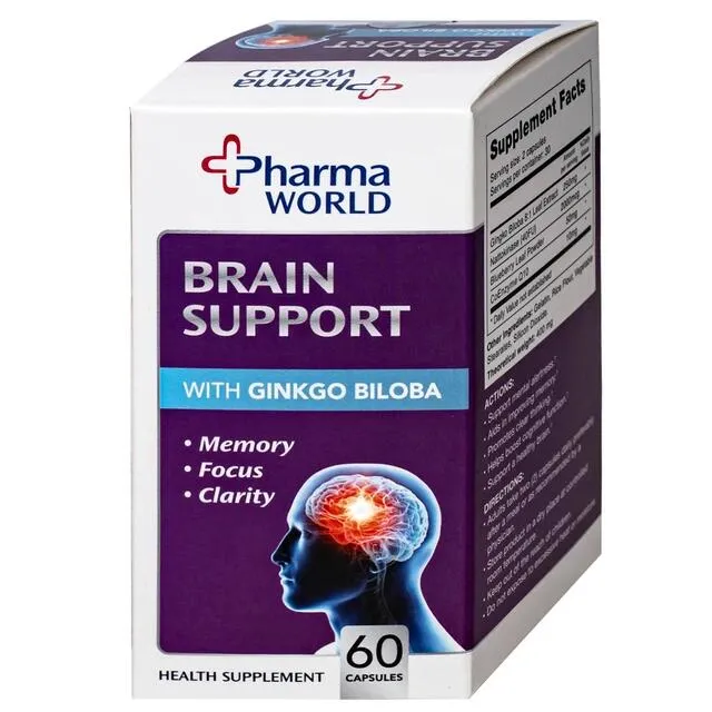 Vi&ecirc;n uống bổ n&atilde;o Brain Support Pharma World