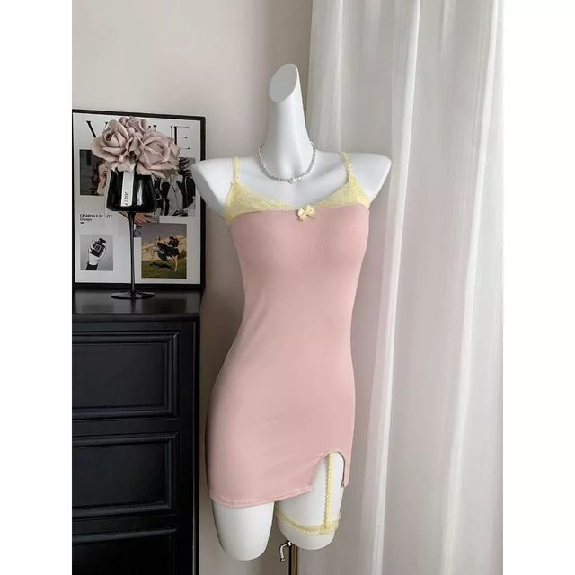 V&aacute;y Ngủ Sexy T&ocirc;n D&aacute;ng 2 D&acirc;y