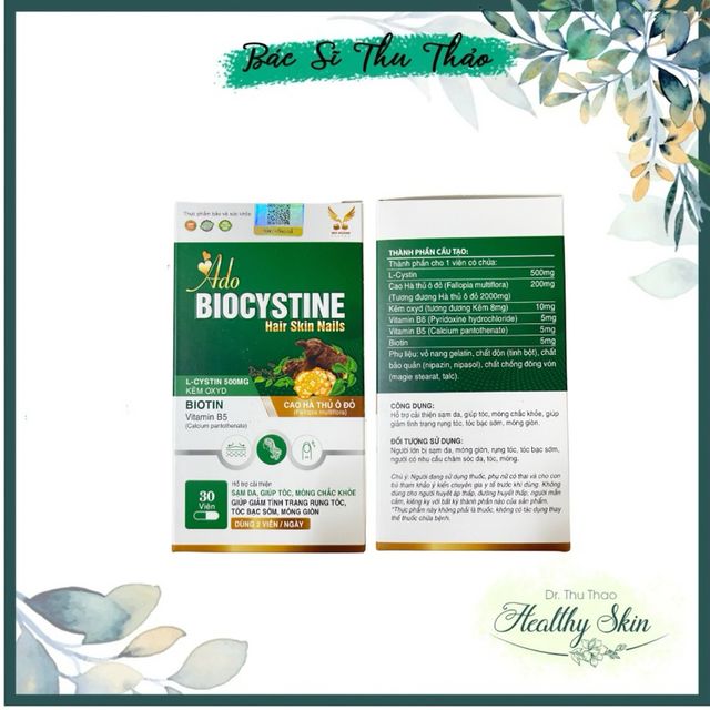 Vi&ecirc;n uống Ado Biocystine