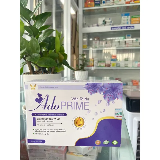 Vi&ecirc;n Tố Nữ ADO PRIME - Giải ph&aacute;p cho sức khỏe
