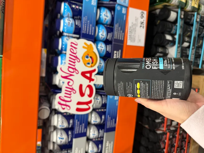 Vi&ecirc;n dầu c&aacute; Omega-3