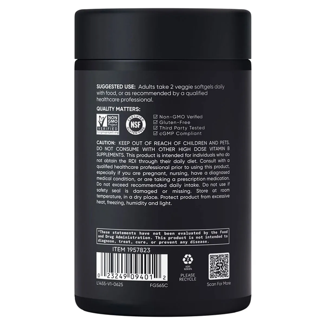 Vi&ecirc;n uống Sports Research B-Complex 180 vi&ecirc;n