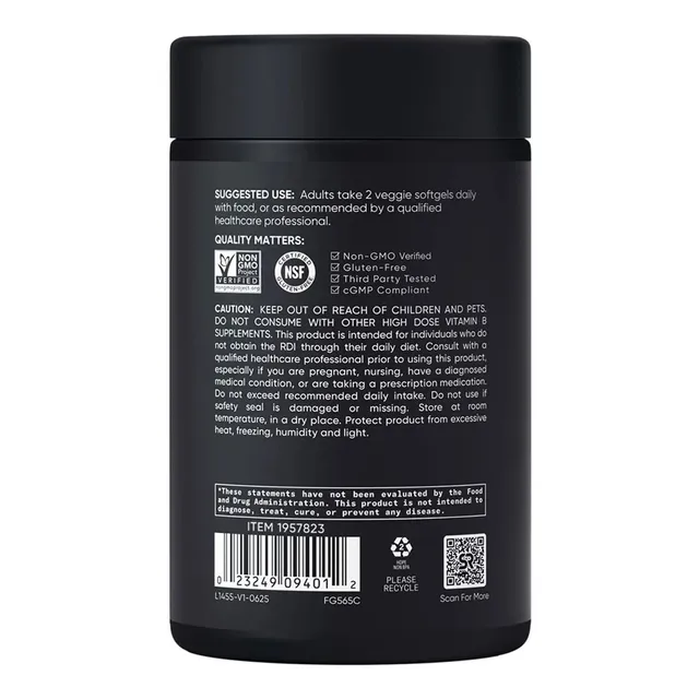 Vitamin B Sports Research Advanced B-Complex