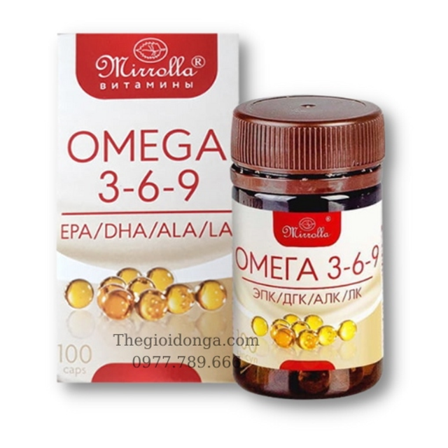 Vi&ecirc;n Uống Omega 369 Mirrolla Nk