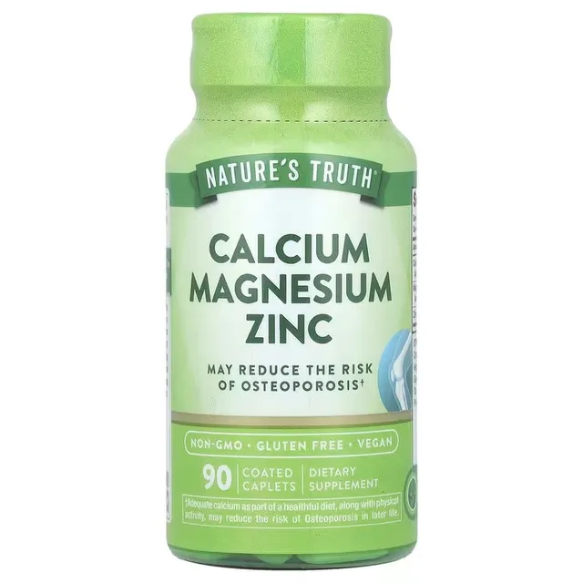 VEGAN - Vi&ecirc;n uống bổ sung Calcium Magnesium Zinc