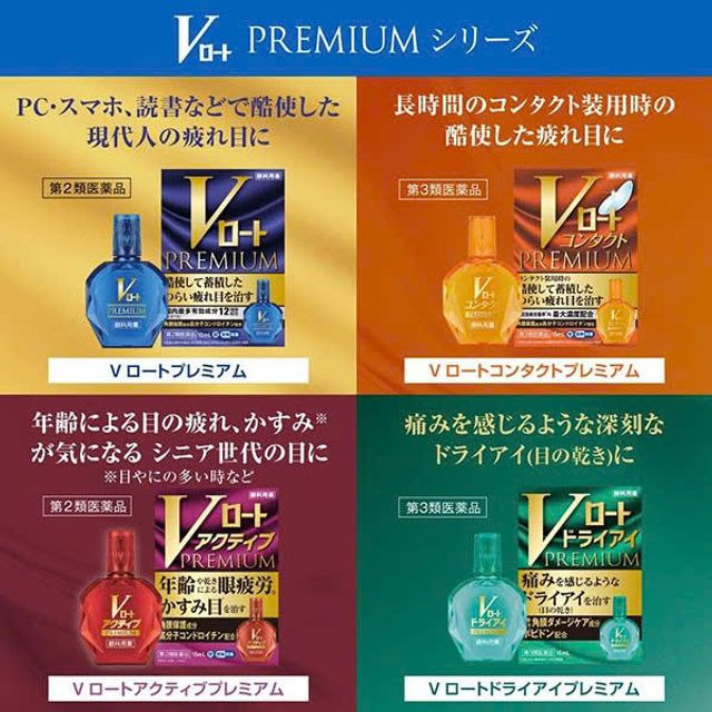 Nước Nhỏ Mắt Rohto V-Premium - Bảo Quản