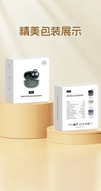 Tai Nghe Bluetooth Kh&ocirc;ng D&acirc;y Kẹp Tai