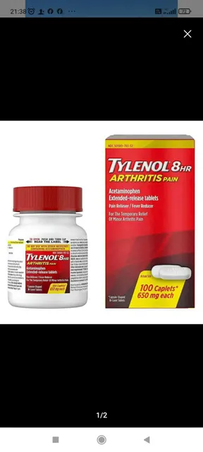 Tylenol 8 Hour Arthritis Pain Relief Package
