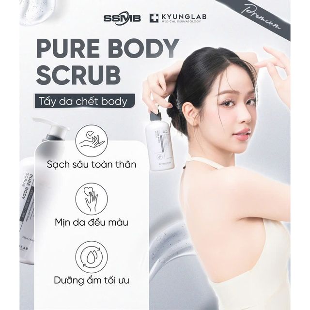 Kh&aacute;ch h&agrave;ng h&agrave;i l&ograve;ng với Tẩy tế b&agrave;o cngừng hẳn body KyungLab Pure Body Scrub