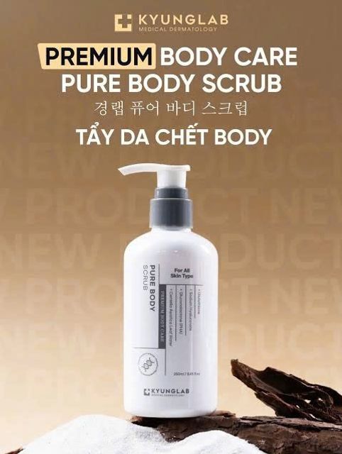 Tẩy tế b&agrave;o cngừng hẳn body KyungLab Pure Body Scrub 250ml