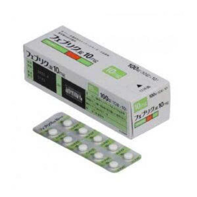 Vi&ecirc;n uống hỗ trợ vấn đề sức khỏe Feburic 10mg Nhật Bản