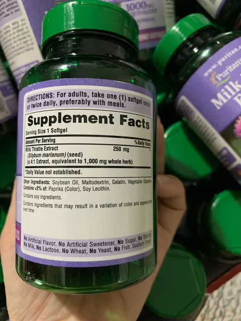 Bổ gan milk thistle