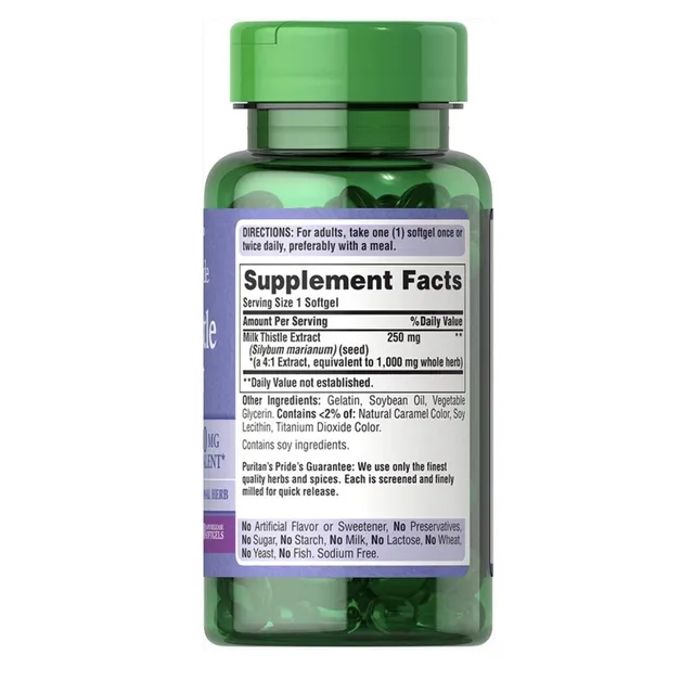 Vi&ecirc;n bổ gan Milk Thistle Extract