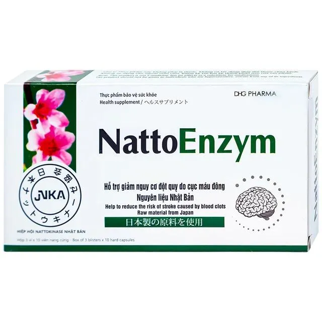 Vi&ecirc;n hỗ trợ hoạt huyết NattoEnzym DHG