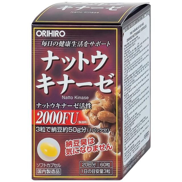 Vi&ecirc;n uống Orihiro Nattokinase