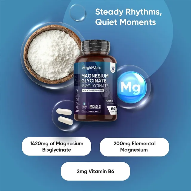Magnesium Bisglycinate Vitamin B6 WeightWorld