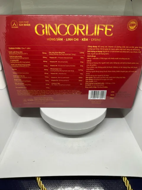 Gincorlife Hộp 60 vi&ecirc;n