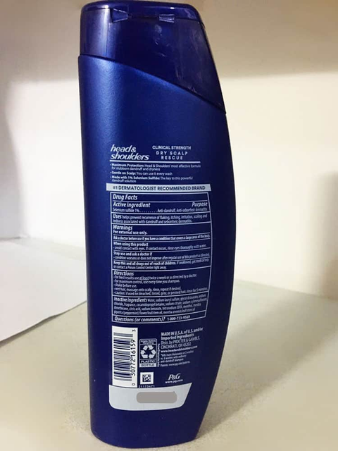 Dầu gội Head and Shoulders giải quyết g&agrave;u