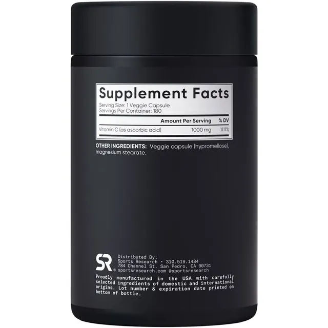 Vitamin C Sports Research Product