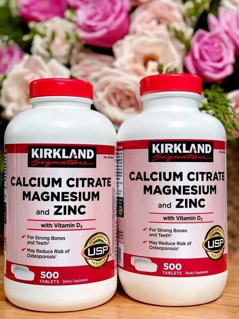 Vi&ecirc;n Uống Calcium Citrate Magnesium and Zinc &ndash; 500 v