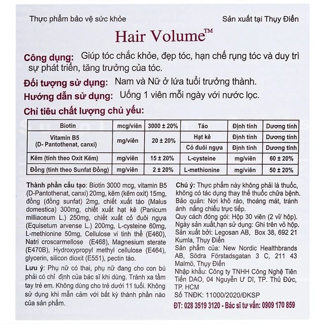 Vi&ecirc;n uống dưỡng t&oacute;c