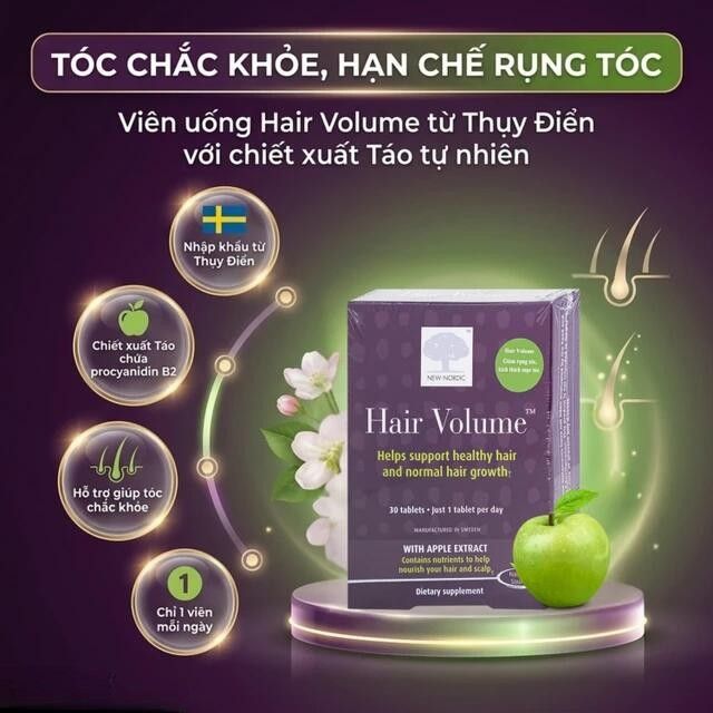 Vi&ecirc;n uống gi&uacute;p t&oacute;c chắc khỏe
