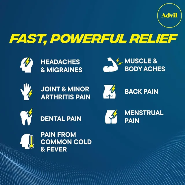 H&igrave;nh sản phẩm Advil Liqui Gels 200mg