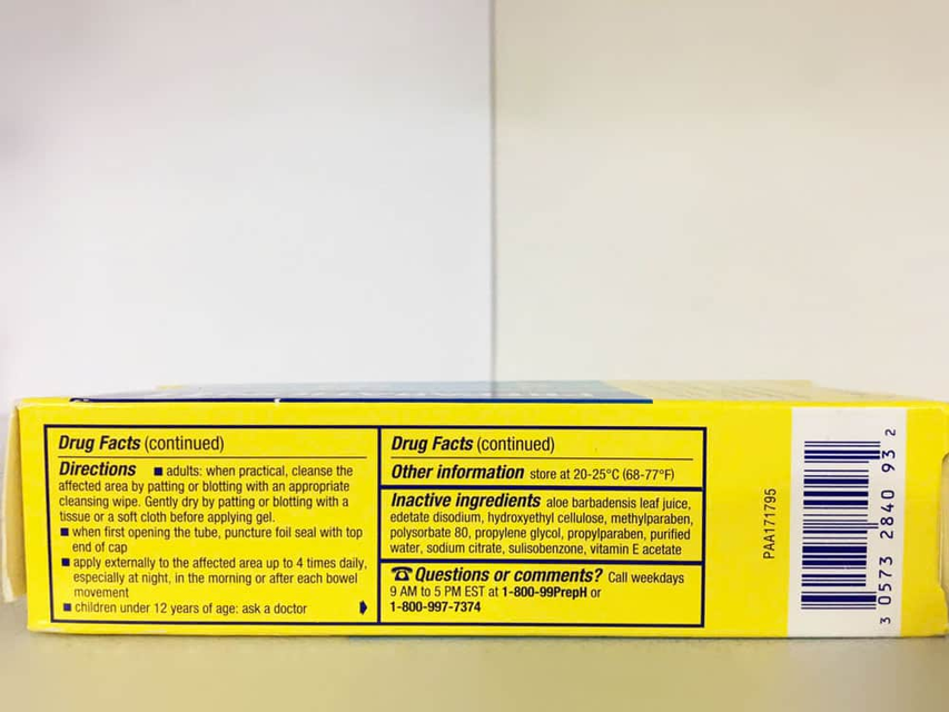 Preparation H Hemorrhoidal Cooling Gel Ảnh 3