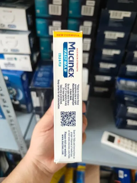 Vi&ecirc;n nang Mucinex Fast-Max Maximum Strength
