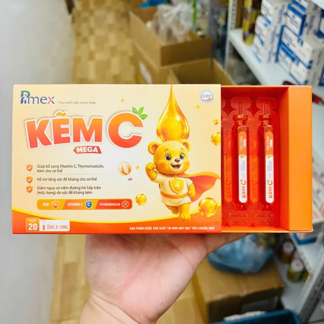 Siro Kẽm C Mega 20 ống