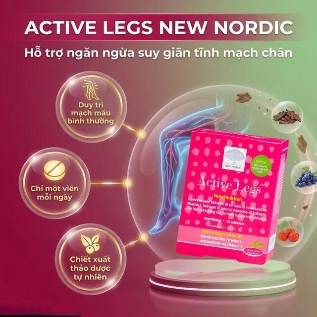 Vi&ecirc;n uống Active Legs New Nordic