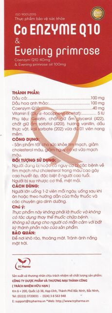 Vi&ecirc;n uống Co Enzyme Q10
