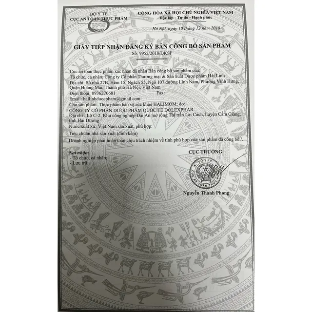 Vitamin tổng hợp Halimom cho mẹ bầu v&agrave; sau sinh