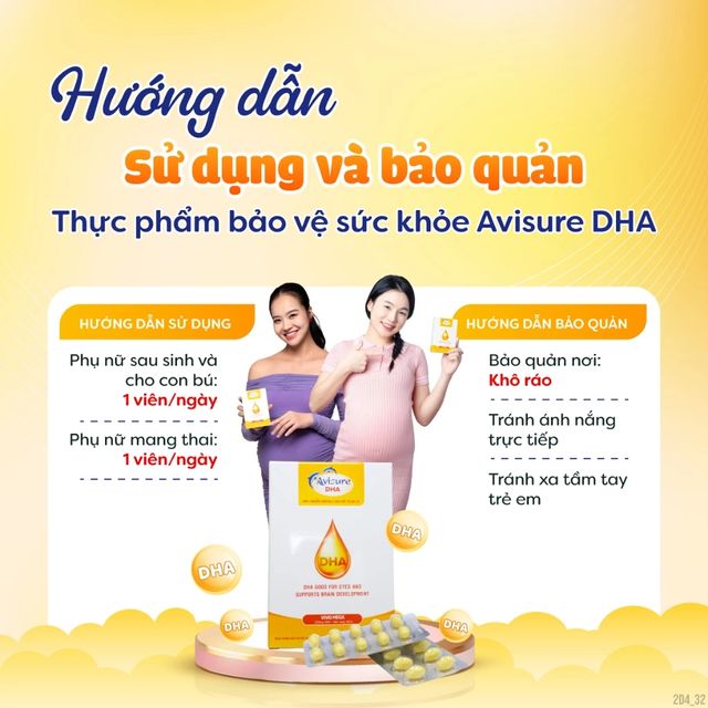 Avisure DHA Cho Bà Bầu