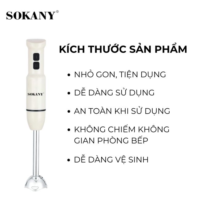 M&aacute;y Xay Cầm Tay 400W SOKANY