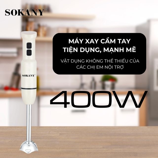 M&aacute;y Xay Cầm Tay 400W SOKANY