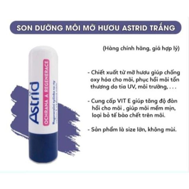 Son Dưỡng M&ocirc;i Astrid