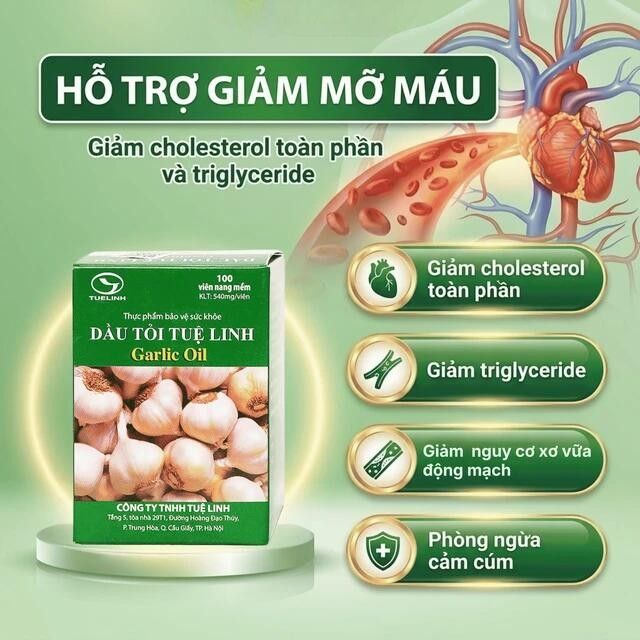 Dầu Tỏi Tuệ Linh