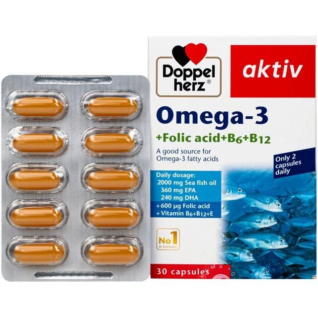 Vi&ecirc;n uống Omega-3 Doppelherz