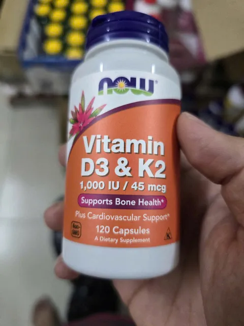 NOW Vitamin D3 & K2
