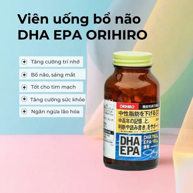 lợi &iacute;ch vi&ecirc;n uống DHA EPA Orihiro
