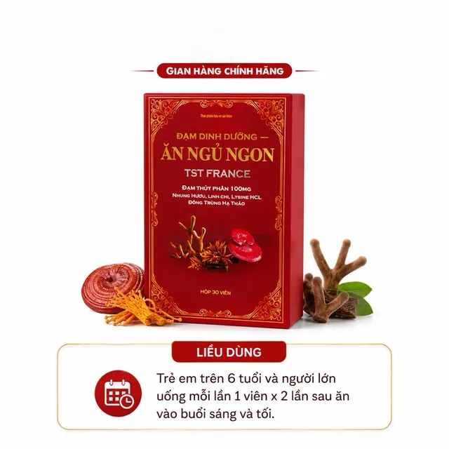 Đạm Thuỷ Ph&acirc;n Ăn Ngủ Ngon TST France