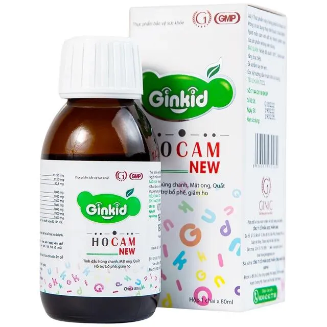 Chi tiết Siro Ginkid Ho Cam NEW 80ml
