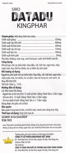 Siro Datadu Kingphar